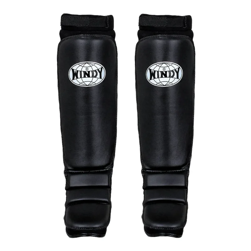 Windy MMA Shin Guards Black
