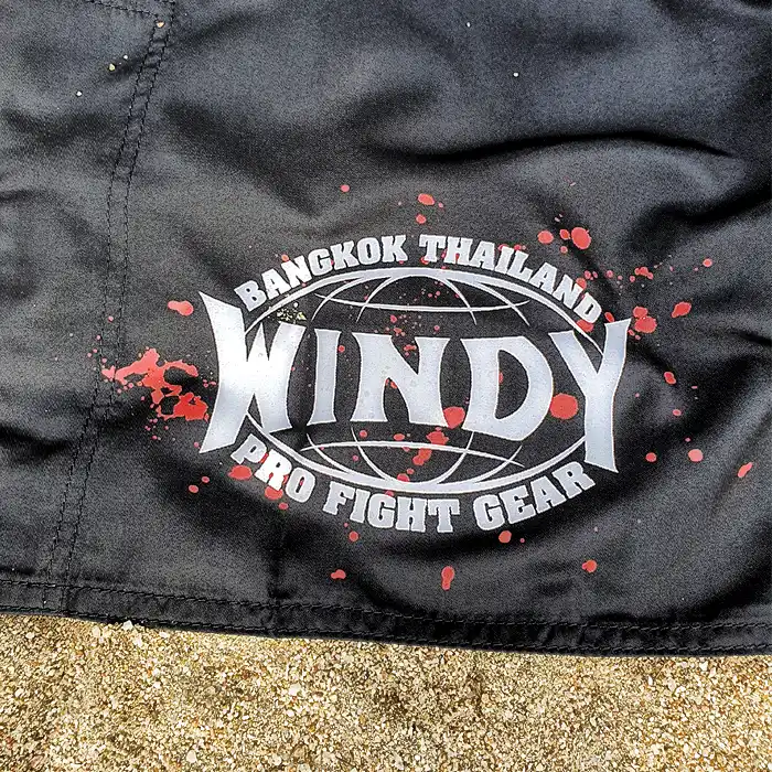 Windy MMA short blood sport