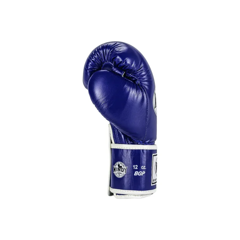 Windy Muay Thai Gloves Blue left side view