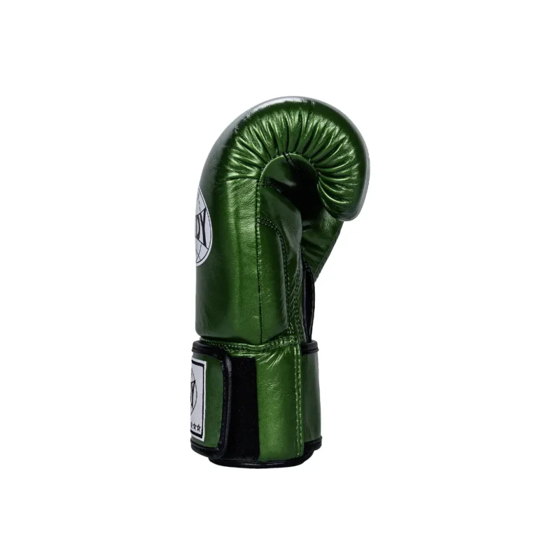 Windy Boxing Gloves Metallic Green BGVH right side view