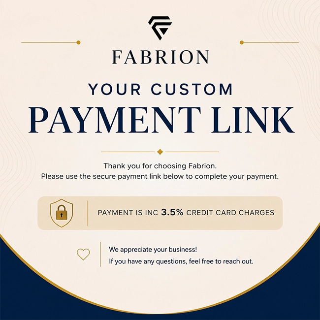 Custom payment link